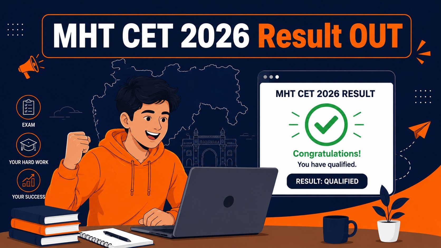 MHT CET 2026 Result OUT – Check Your PCB Scorecard, Percentile & What to Do Next