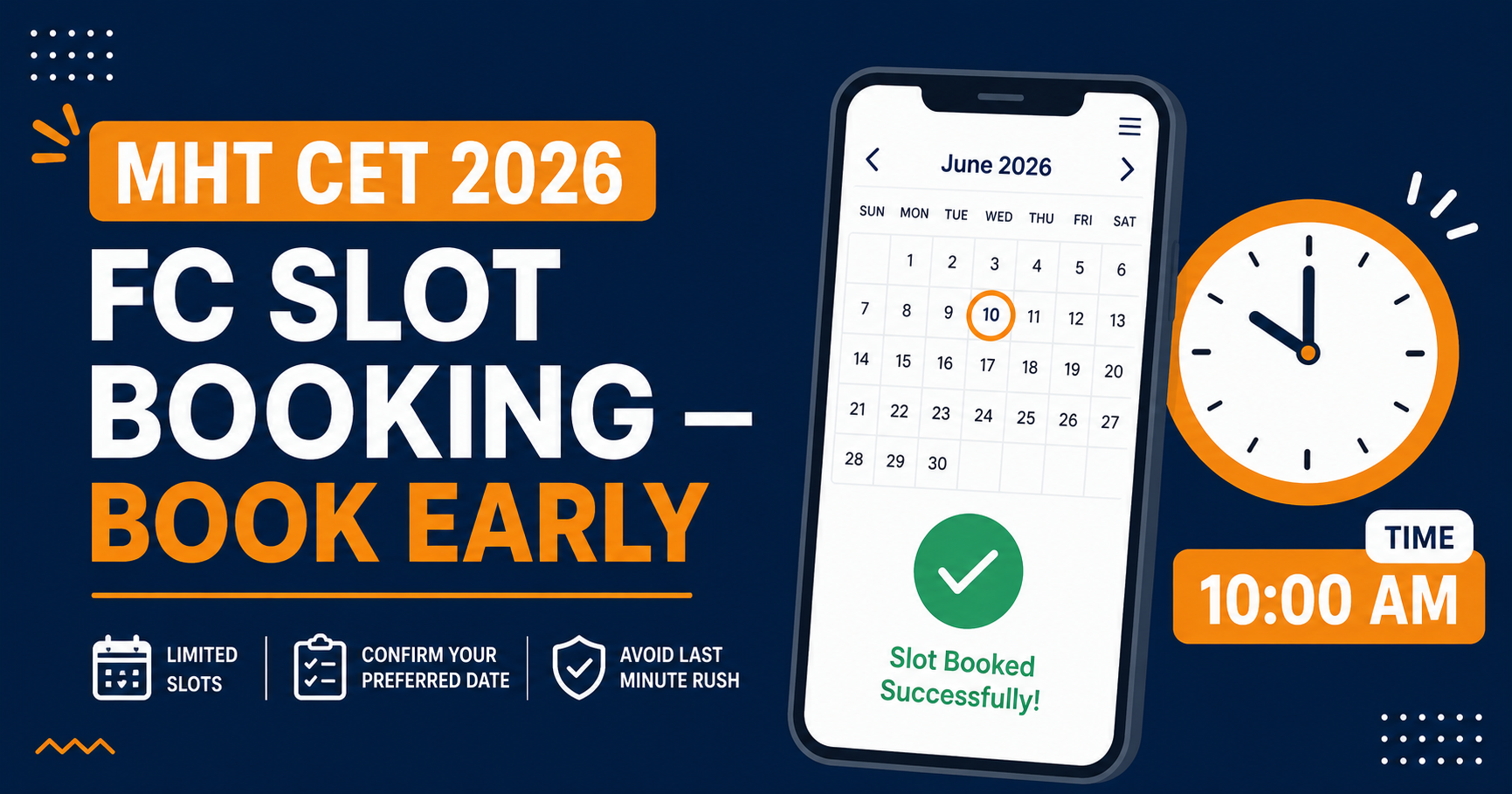 MHT CET FC Slot Booking 2026 – Step-by-Step Guide to Book Your Physical Scrutiny Slot